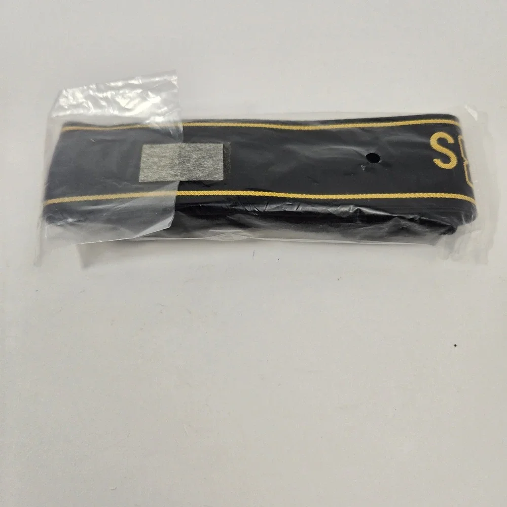 Nikon D3s Digital SLR Camera Neck Strap Black Yellow Woven Shoulder Strap NEW